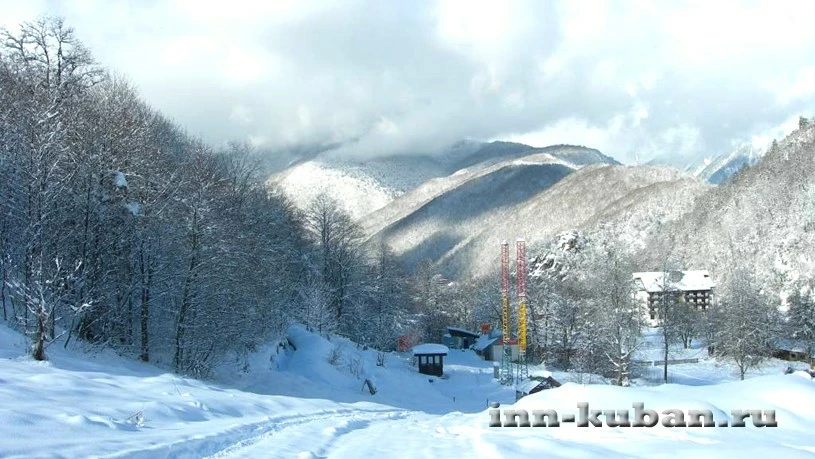 лыжный курорт в Красной Поляне