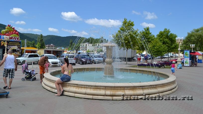 фонтан в Архипо-Осиповке